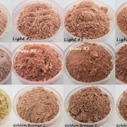Loose Powder Mineral Foundation Samples You choose your shade